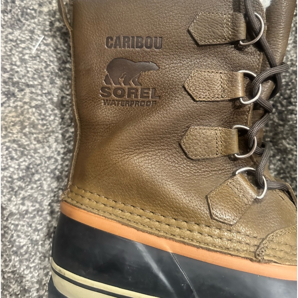 Caribou sorel waterproof men’s  boots